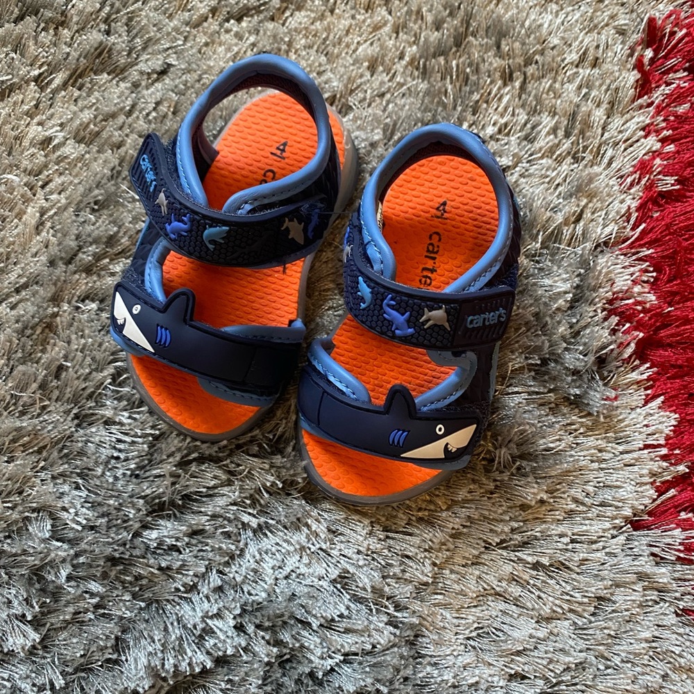 Carter brand baby sandals size 4M